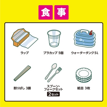 防災セット 2人用 35点 アイリスオーヤマ