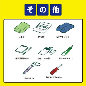防災セット 食品付き 1人用 43点 アイリスオーヤマ
