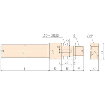 ST-SCA ストレートシャンク サイドカッタアーバ ST42 マンヨーツール