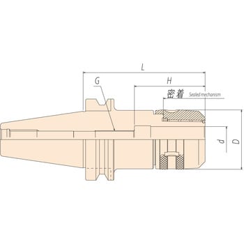 BT40-MMC42-120 MMC ミルマックス ミーリングチャック BT40 1本 マン