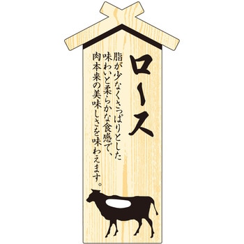 精肉札 部位プレート ササガワ