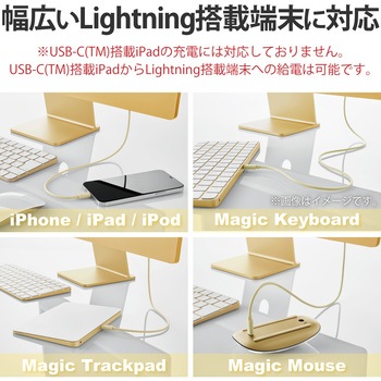 ライトニングケーブル Type-C-Lightning 1m エレコム