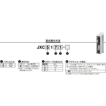 ステップデータ入力タイプコントローラ JXC51/61シリーズ