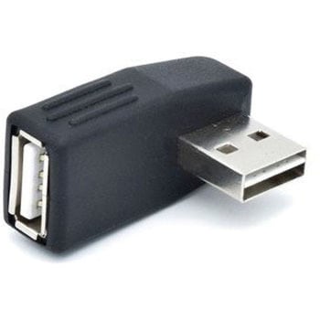 USB(A) 方向変換 L型アダプタ オス両面差タイプ JTT