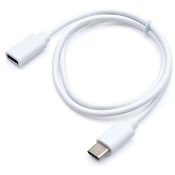 充電・通信対応 Type-C 延長ケーブル 0.5m - JTT