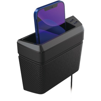 収納ポケット USBポート付 カシムラ