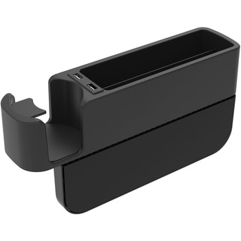 シートポケット USB2ポート付き カシムラ