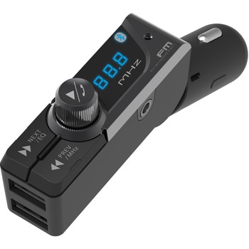 Bluetooth FMトランスミッター フルバンド USB2ポート 自動判定 カシムラ