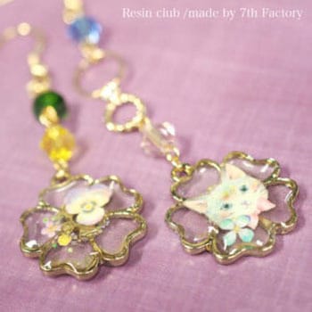 レジン用シール たけいみき プロデュース1 mimi fleur 2枚セット 【両面】 イングカワモト