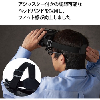 VRゴーグル ピント調整 目幅調節 スマホ 4.8～7インチ対応 エレコム