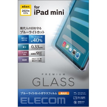 TB-A21SFLGGBL iPad mini 2021年モデル 第6世代 8.3インチ ガラス 