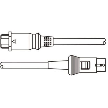 CC-2000 シリーズ用防水仕様中継ケーブル 7M(Φ6.7mm / ストレートコネクタ) クラリオン (Clarion)
