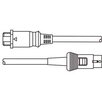 CC-2000 シリーズ用防水仕様中継ケーブル 23M(Φ6.7mm / ストレートコネクタ) クラリオン (Clarion)