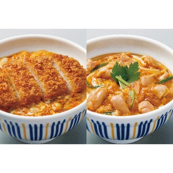なか卯　丼　どんぶり　3つセット Amazon | なか卯 お試しセット カツ×親子 カツ丼の具4食×親子丼