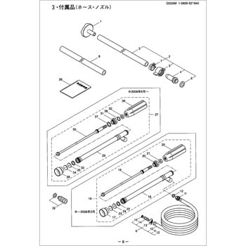 830029 GS35M 付属品 ホース・ノズル部品 グリツプ BIGM(丸山製作所 