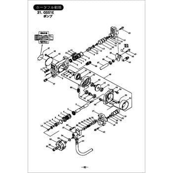 Gs51e ポンプ部品 Oリング P22 Bigm 丸山製作所 品番先頭文字 0 通販モノタロウ