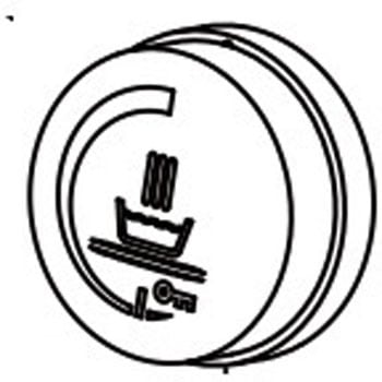 A-8090-10 �{�^��ASSY INAX(LIXIL) 73375928