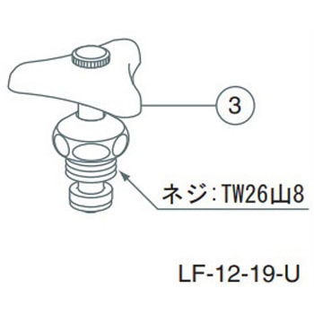 A-615-26(C) 3/4����p�n���h���� INAX(LIXIL) 73376391