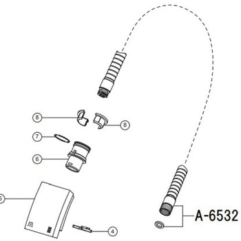 A-6532 �V�����[�z�[�XASSY INAX(LIXIL) 73376436