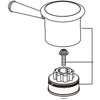 A-4565-W(H) ���o�[�n���h���� INAX(LIXIL) 73376969