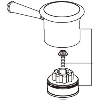 A-4565-R(H) ���o�[�n���h���� INAX(LIXIL) 73377005