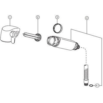 A-8127-40 �n���h�V�����[�� INAX(LIXIL) 73377687