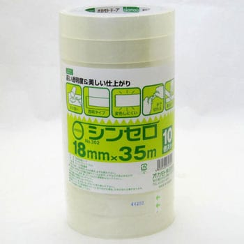シンセロ No.302 オカモト OPPテープ 【通販モノタロウ】 シンセロ No.302 オカモト OPPテープ 【通販モノタロウ】