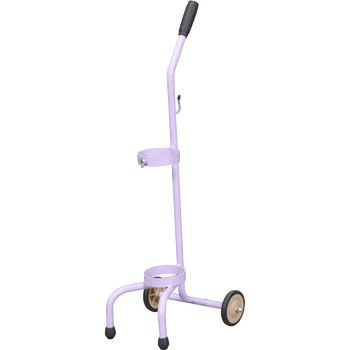 カラーボンベカート 500L1本用 - 新鋭工業
