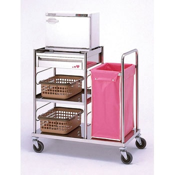 さわやか8211A(引出し付オムツカート) 新鋭工業