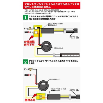 ステルススイッチ エーモン