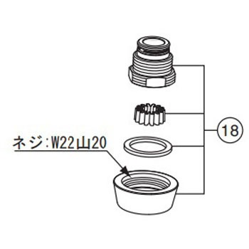 A-6135 �������� INAX(LIXIL) 73393726