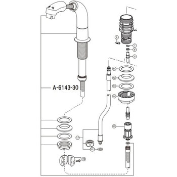 A-6143-30 �f������ INAX(LIXIL) 73394925