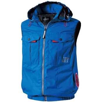 V1219 サイドファンフードベスト 快適ウェア 73404795