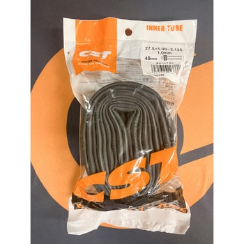 自転車チューブ H/E  袋入り 英式48mm CST(チェンシンタイヤ)