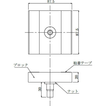 万協支持脚 万協フロアー YPE型支持脚 遮音タイプ