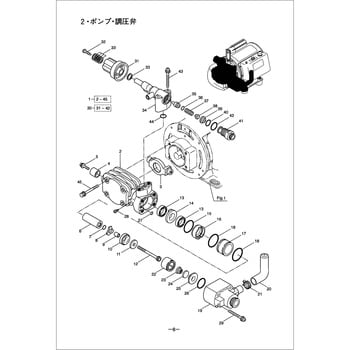 27500 MS028M-A ポンプ、調圧弁部品 キユウスイベンストツパ 1個 BIGM(丸山製作所) 【通販モノタロウ】