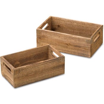 ウッドボックス ポッシュリビング 置き物/インテリア小物/収納 【通販