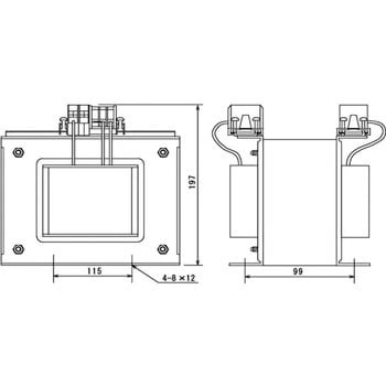 UEE0100-016015-06M(No.45001)1kVA 電源トランス 1台 TOYOZUMI