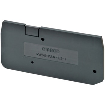 DINレール端子台 プッシュインタイプXW5T用 終端板 omron(オムロン)