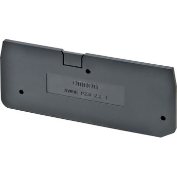 DINレール端子台 プッシュインタイプXW5T用 終端板 omron(オムロン)