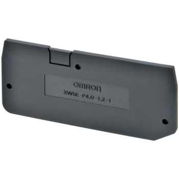 DINレール端子台 プッシュインタイプXW5T用 終端板 omron(オムロン)