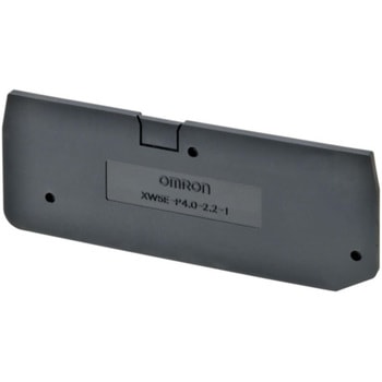 DINレール端子台 プッシュインタイプXW5T用 終端板 omron(オムロン)