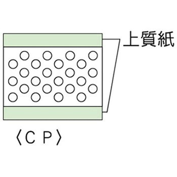ウッドラックパネル CP 5mm厚 810×1120 紙貼り(耳付) 50枚梱包 デュポン・スタイロ(旧ダウ化工)