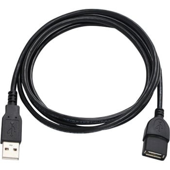 USB延長ケーブル USB A(オス) / USB A(メス) モノタロウ