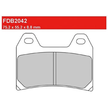 FDB2042EF ECO Friction FERODO(tF[h) 73498188