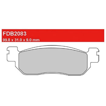 FDB2083EF ECO Friction FERODO(�t�F���[�h) 73498233