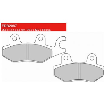 FDB2087EF ECO Friction FERODO(tF[h) 73498258