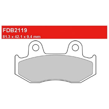 FDB2119EF ECO Friction FERODO(�t�F���[�h) 73498285