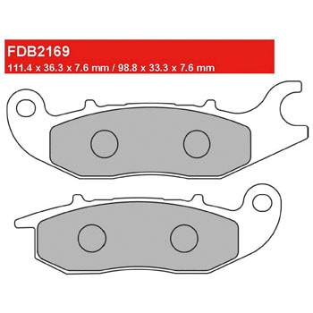 FDB2169EF ECO Friction FERODO(tF[h) 73498294