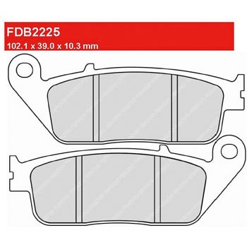 FDB2225EF ECO Friction FERODO(�t�F���[�h) 73498337